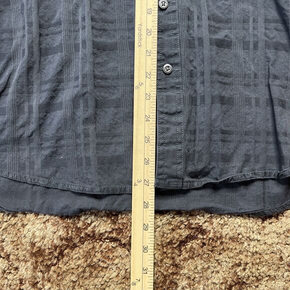 Rock and Republic Button Down Long Sleeve Black Shirt Men’s Size Extra Large XL - Picture 8 of 9